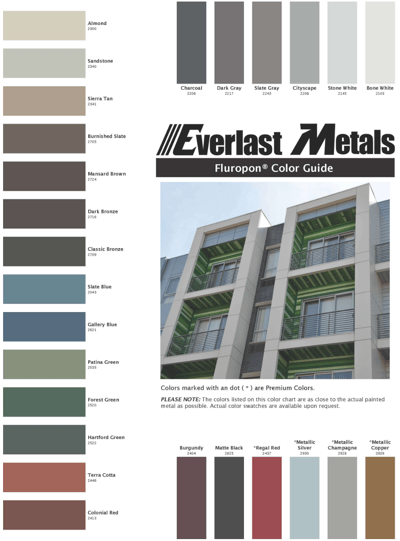 Everlast-Metals-Fluropon-Color-Guide