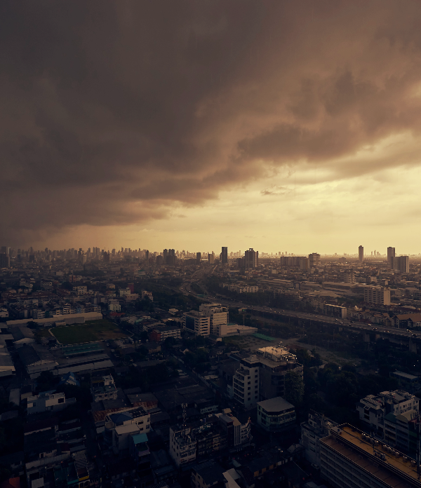 Storm clouds