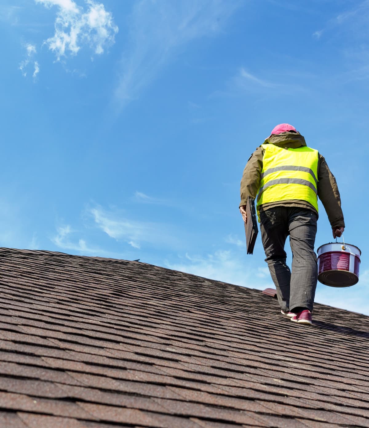 man-on-roof